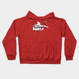 Born and Raised - Albay, Philippines (Red) Kids Hoodie